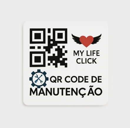 Adesivo Harley Davidson com QR Code