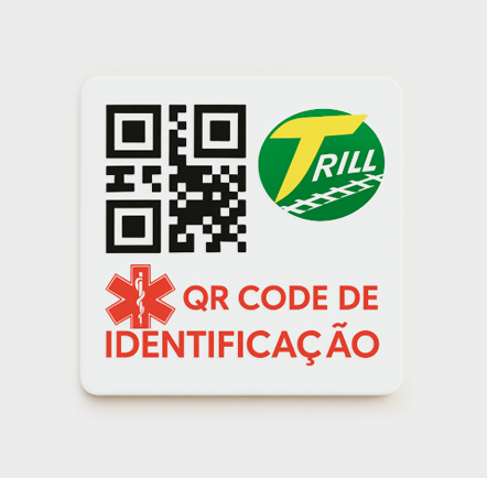 Adesivo BMW com QR Code
