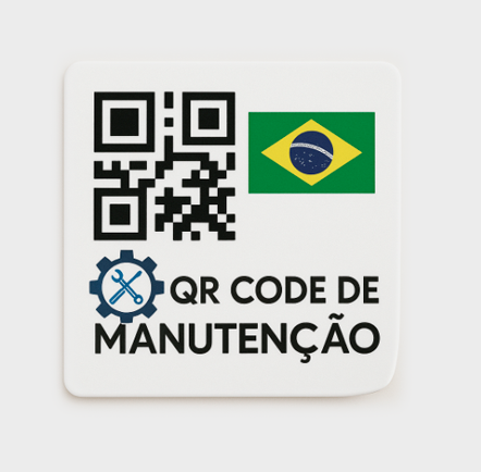 Adesivo Route 66 com QR Code